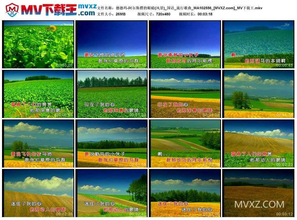 德德玛-阿尔斯楞的眼睛(风景)_国语_流行歌曲_MA102556